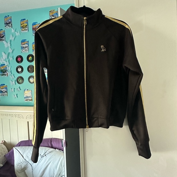 Women’s OVO zip up, size large, fits like a small as it is a cropped zip - Picture 3 of 4